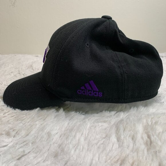 Adidas Los Angeles Lakers Flex Fitted Hat Size L/XL - Picture 2 of 6